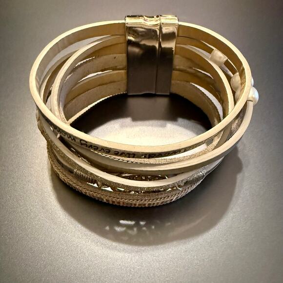 4 for $20 Sale-Tree of Life Inspirational Layered Leather Wrap Bracelet - Picture 4 of 8